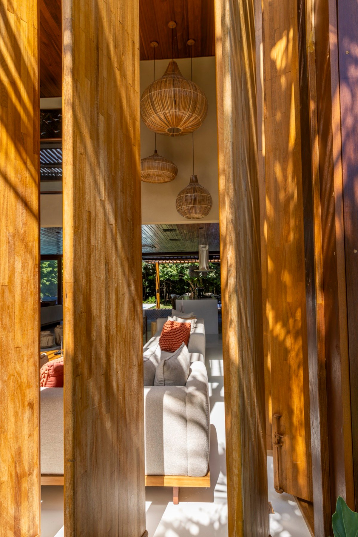 Circulação interna da Casa Pássaros